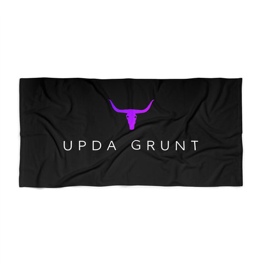 classic longhorn Beach Towel (DAY 2 upda grunt xmas)