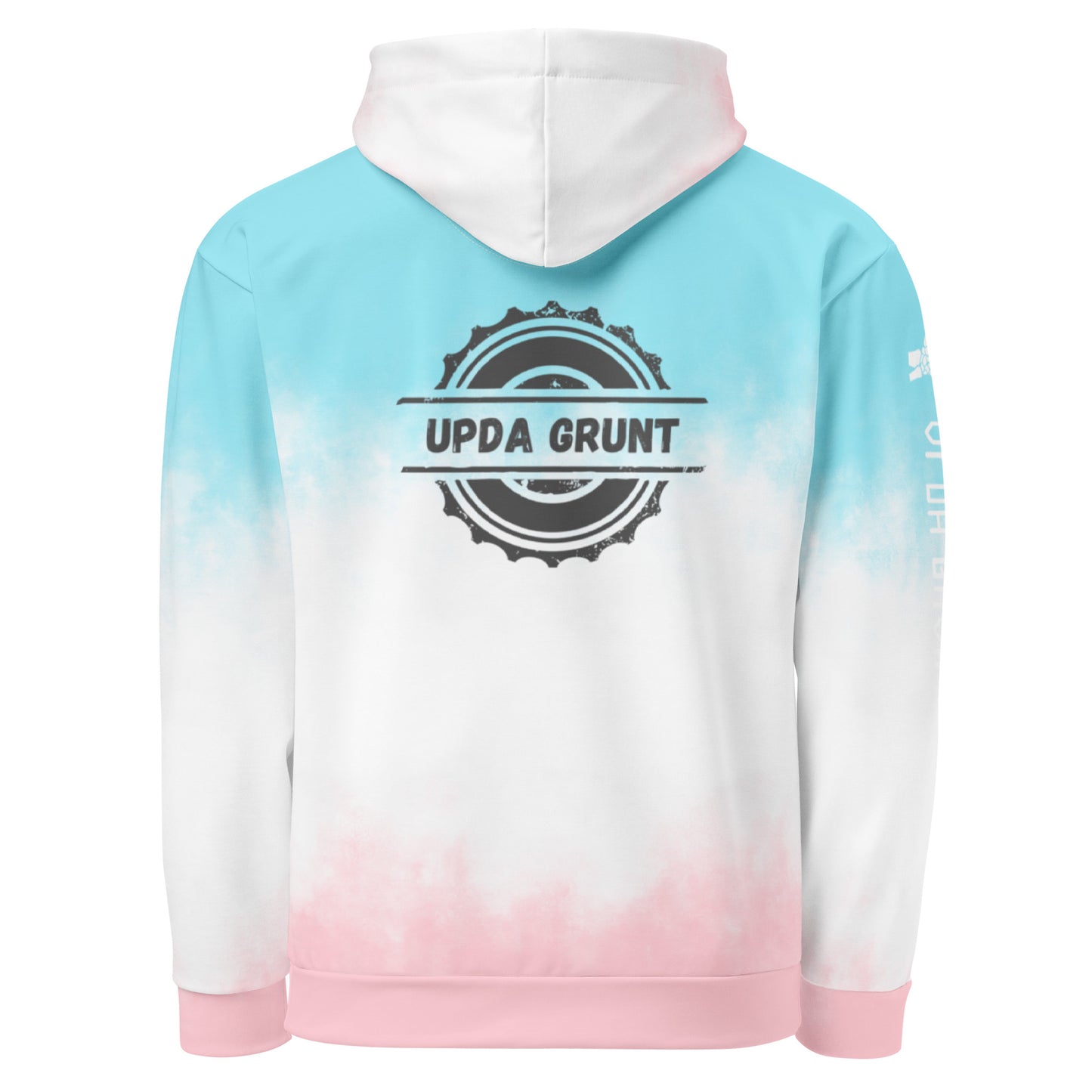 Unisex fun coloured cotton hoodie