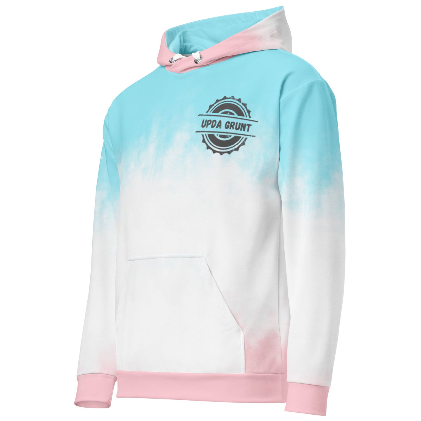Unisex fun coloured cotton hoodie